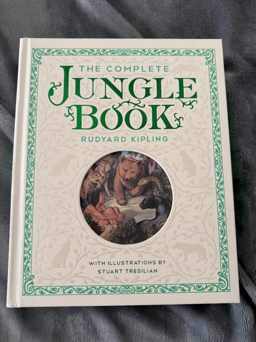 The Complete Jungle Book Rudyard Kipling Illustrated Hardcover